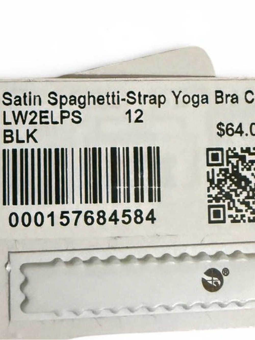 lululemon satin spaghetti strap bra NEW - Picture 4 of 4